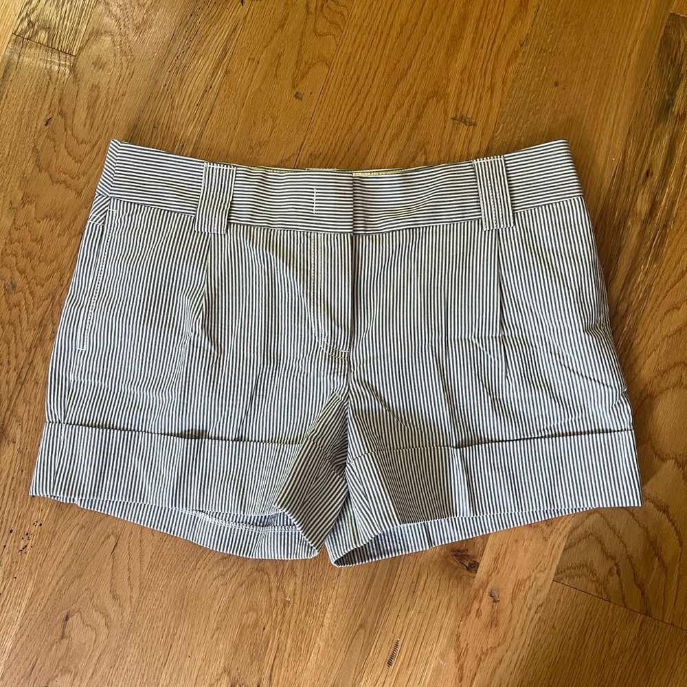 NWT J.Crew Striped Cuffed Shorts